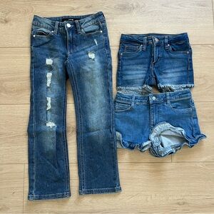 Joe's Jeans and Shorts Kids Girls Distressed Denim Set